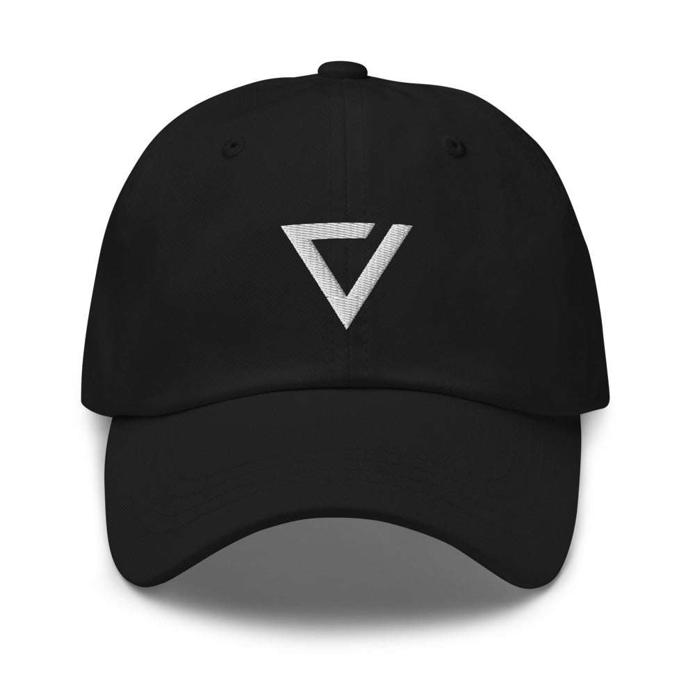LAIKA/TRIANGLE DAD HAT (FRONT & BACK PRINTED)