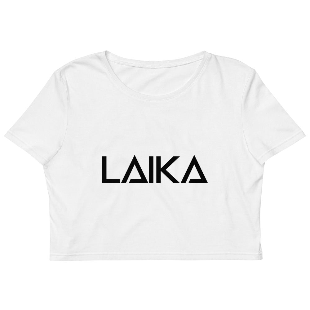 Women's LAIKA Cropped T-Shirt (FRONT & BACK PRINTED)